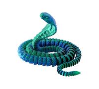 Generisch 2026 Impression 3D Animal 3D Cristal Flexible Articulation Décoration de la Maison Jouets de Bureau Administration Décoration de la Maison Jouets de Bureau Administratif/(B, Taille unique)