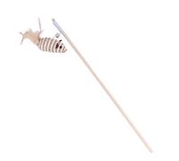 Generisch 2026 Jouet interactif pour chat, baguette magique en bois, pour s'entraîner et divertir votre animal de compagnie (B, taille unique)