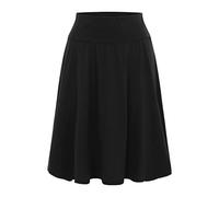 Generisch 2026 - Jupe mi-corps unie décontractée et élastique à taille haute pour femme - Chaîne tête de mort pour homme 2, Noir , XL