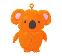 Generisch 2026 Koala Musique Jouet ventilé doux Relaxant Remodelage lent Grande poupée en peluche pour soulager le stress Jeu sensoriel (orange, A)