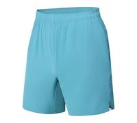 Generisch 2026 : le short d'été décontracté pour homme avec poches est un short de sport décontracté et confortable, respirant, bleu clair, XL