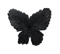 Generisch 2026 Les rêves deviennent réalité : les représentations sur scène des anges pour les festivals Carnaval - Pour des moments magiques (Noir, 45 x 45 cm)