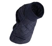 Generisch 2026 Manteau chaud pour activités de plein air, gilet pour chiens longs, combinaison réglable avec poche d'ouverture pour laisse, spécialement conçu pour teckel à pattes courtes (beige bleu