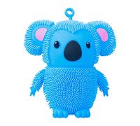 Generisch 2026 Musique Koala Musique Jouet Ventilation Douce Relaxant Remodelage Lent Grande poupée en peluche pour soulager le stress Jeu sensoriel (Bleu, A)