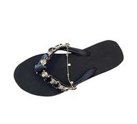 Generisch 2026 Nouveau Sandales Chaudes pour Femmes, Pantoufles Adolescentes pour Filles, Sandales de Plage Sandales Filles Sandales pour Femmes, Sandales Plateforme, Noir , 39 EU