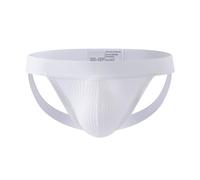 Generisch 2026 Pantalon de jogging pour homme Caleçon double D Libère les fesses Libérées Culotte de sport concave respirante à taille basse, Blanc., XL