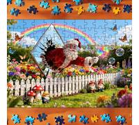 Generisch 2026 Passez un moment merveilleux avec une sélection de puzzles créez votre propre histoire de Noël pleine de bonheur ! (vert, 30 x 21 cm)