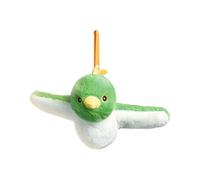 Generisch 2026 Poupée apaisante, avec chant des oiseaux, pour l'entraînement, surveillance du sommeil, pour bébé, vert, 20 x 15 x 6 cm