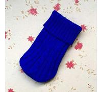 Generisch 2026 Pull d'hiver pour petits chiens et chats - Vêtements pour chiens de taille moyenne - Bleu foncé - Taille S