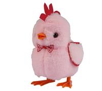 Generisch 2026 Q Poulet mignon qui peut bouger en marchant est une poupée jouet super mignonne et populaire qui fait rire les enfants (C, taille unique)
