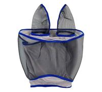Generisch 2026 Respirant pour chevaux avec couverture complète du visage, coupe confortable pour équitation, promenade en toute saison (gris, 48 cm)