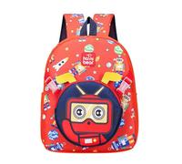 Generisch 2026 Sac à dos mignon pour enfant avec soutien ergonomique pour l'école, excursion, grande capacité, idéal pour un usage quotidien (rouge, taille unique)