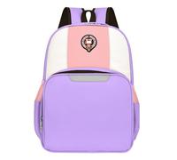 Generisch 2026 Sac à dos pour enfant, robuste, confortable, pour les voyages, l'étude, la vie quotidienne, les étudiants, sac à livres avec design moderne, imperméable (violet, B)