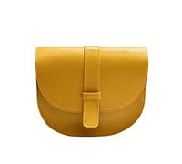 Generisch 2026 Sacs à bandoulière Mode Femmes Similicuir Couleur unie Sac pour téléphone portable Sac à bandoulière Sac à bandoulière, jaune, Einheitsgröße, Sac à dos daypack