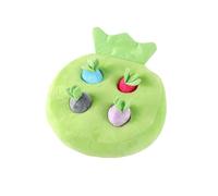 Generisch 2026 Une carotte interactive joue à se cacher avec un chat (vert 1, 27 x 25 cm)
