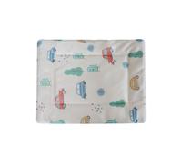 Generisch 2027 Petit tapis de cage en soie glacée pour porc, hamster, lapin avec imprimé mignon, respirant, idéal pour se reposer (K, taille unique)
