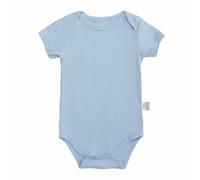 Generisch 6 couleurs unies bébé coton manches courtes triangle combinaison d'escalade vêtements d'été pour bébé 3 24 m Lingerie, bleu, 9-12 mois