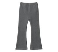 Generisch 7452-Micro Flare Pants Legging stretch pour fille avec couche extérieure, GY2., 140/7