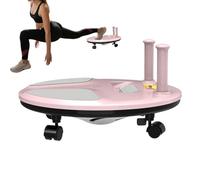 Generisch Ab Wheel Fitness Roller - Appareil de renforcement musculaire pour la maison - Rouleau à noyau à plusieurs roues - Entraîneur de force corporelle pour les athlètes et les adultes