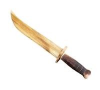 Generisch Accessoire de costume - Article et réaliste en bois - Accessoire de costume - Pour fête d'anniversaire, carnaval, mascarade, apparition, collectionneurs et