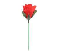 Generisch Accessoires de tricot de feu avec bloc de cire pour propositions de mariage sur scène, spectacles de fête, magiciens, mentalisme, transformation florale (rouge pastèque, 28 cm)
