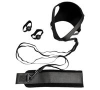 Generisch Accessoires d'entraînement de volley-ball - Entraîneur de frappe pour débutants - Volleyball de sable - Kit d'entraînement et d'exercice pour et adolescents - Pour jardin, extérieur