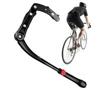 Generisch Accessoires réglables, portables, antidérapants en alliage d'aluminium pour vélo - Béquille latérale stable - Pour adultes et enfants pour le cyclisme sur route, sol et extérieur