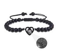 Generisch Acier Perlé 2 Largeur Bracelet Anneaux You 1 Languages Bracelets Bracelets Jewelry For Valentine's Day Anniversary Bracelet Messages Homme Anneaux (O, One Size)