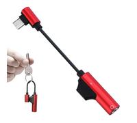 Generisch Adaptateur audio USB C avec chargeur, adaptateur audio et de charge, dongle d'écouteurs, 2 en 1 jusqu'à 3,5 mm, pour téléphone portable