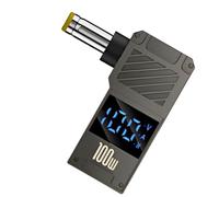 Generisch Adaptateur de charge portable pour ordinateur portable à charge | Adaptateur de charge de type C vers CC pour la plupart des ordinateurs portables, appareils avec connecteur et de nombreux