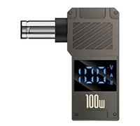 Generisch Adaptateur de charge portable pour ordinateur portable à charge | Prise de charge de type C vers CC pour appareils portables, charge rapide, maison, voyage, la plupart des ordinateurs