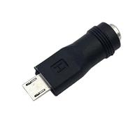 Generisch Adaptateur de type C DC - Type C mâle femelle 5,5 x 2,1 mm, convertisseur de fiche creuse 5 V | Convertisseur de charge 5 V, prise universelle, alimentation électronique |