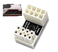 Generisch Adaptateur GPU coudé à 180 degrés, connecteur coudé à 180 degrés pour GPU - Connecteur à angle de rotation U 8P - Adaptateur GPU résistant à l'usure, port GPU en métal pour les jours,