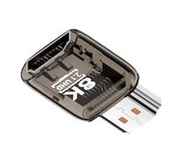 Generisch Adaptateur pour moniteurs - 60 Hz 8K - Connecteur bidirectionnel - Connecteur d'extension audio pour ordinateur portable - Pour écran, ordinateur portable, TV, études, salle de cinéma, salle