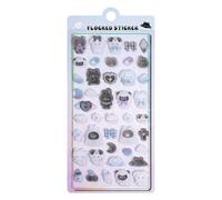 Generisch Adesivi 3D - Décalcomanie décorative pour scrapbooking, Adesivi Ragazzi E Adolescenti - Per Ragazze, Diari, Ordinateur portable, Valigie, Skateboard, Quaderni ompleanno