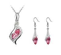 Generisch Affen Schmuckset Kreative Kristall Halskette Schmuck Ohrringe Set Persönlichkeit Schmuck Schmuck Sets Perlen Für Ketten Erwachsene (A, One Size)