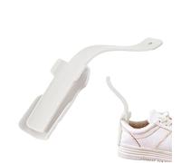 Generisch Aide à chaussures Lazy : il suffit de sortir le court, corne de chaussure de voyage, aide à chaussures pour personnes âgées, personnes âgées et handicapées, Blanc., Voir description