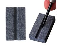 Generisch Aiguiseur de fléchettes pour pointe en acier - Pierre à aiguiser en forme de V - Pierre à aiguiser portable - Outils d'affûtage de fléchettes pour un polissage et un ébavurage faciles