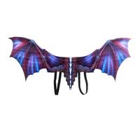 Generisch Ailes de dragon Halloween - Ailes de dragon pour - Éléments 3D vivants - Accessoires de cosplay en tissu non tissé pour hommes et - Carnaval, fête, costume