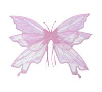 Generisch Ailes de fée scintillantes - Ailes de fée scintillantes pour adultes - Ailes de papillon - Ailes de fée pour filles et femmes - Accessoire de costume d'Halloween