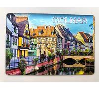 Generisch Aimant Réfrigérateur - Souvenir Aimant Touristique 8x5.5cm 1 Pièce Plastique Colmar France France