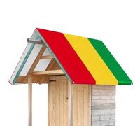 Generisch Aire de jeux - Auvent de rechange - Résistant aux UV - 132 x 226 cm - Accessoires pour maison