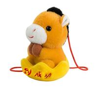 Generisch Animal en Peluche, Pendentif fête du Printemps, décoration Animale, Figurine du Nouvel an Chinois, pour Filles, Sac à Dos, Vacances, Sac d'anniversaire
