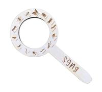 Generisch Animal Track Identifier - Jouet éducatif en bois 7,87 pouces | Outil de reconnaissance de la nature - Détection d'empreintes de pas pour enfants et filles - Portable - Sûr, jardin, camping