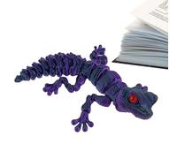 Generisch Animaux en peluche de lézard imprimés en 3D, entièrement mobiles, décoration de bureau à domicile et de bureau, impression 3D, jouet de lézard imprimé fantaisie, articulation