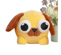 Generisch Animaux en peluche - Doudous animaux - Jouets rembourrés doux - Pour chambre d'enfant, bureau, table de chevet, maison, voiture, anniversaire