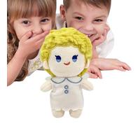 Generisch animaux en peluche mignons, ensemble de remplissage de panier moelleux, lapin en peluche douce, extra douillet, décoration de Pâques avec style amusant, accessoire de fête pour