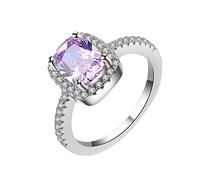 Generisch Anneaux de centrage 66,5 et bague en diamant pour bijoux de mode pour femmes Accessoires populaires pour hommes Bagues turquoise, 5, Métal, Aucune pierre précieuse