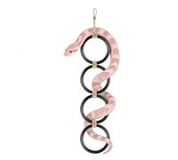 Generisch Anneaux d'escalade serpent - Décoration de terrarium pour reptiles - Jouet d'activité pour serpents - Pour support, enclos de zoo, amoureux des animaux, entraîneurs, études, bureau à