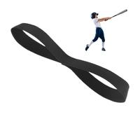 Generisch Appareil d'analyse de swing de baseball, aide à l'entraînement élastique pour les exercices de lancer, sangle d'exercice pour l'échauffement intérieur, jardin, terrain extérieur, équipe